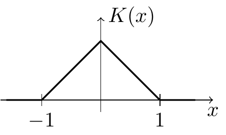 triangluar kernel
